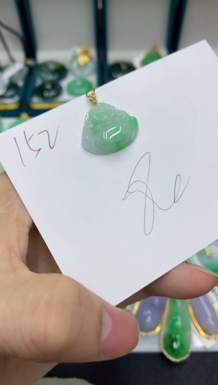 【闪购商品】翡翠颈饰18K金镶嵌号链接11111111111