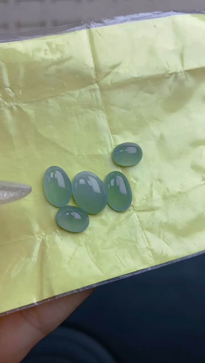 未镶嵌定制翡翠天然翡翠蛋面12