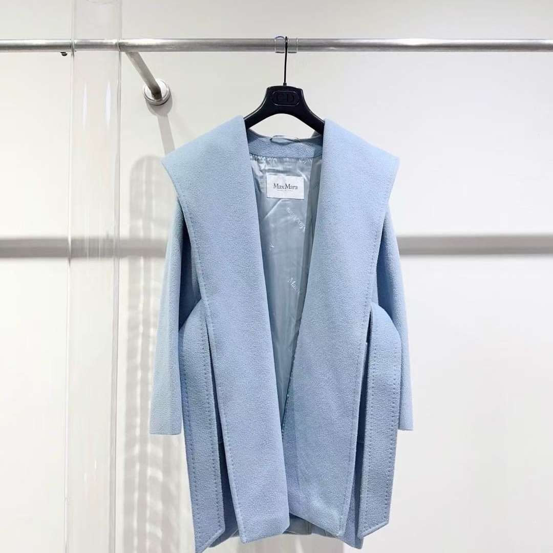 99新 MaxMara 有奢友得严选丨蓝色大衣00410