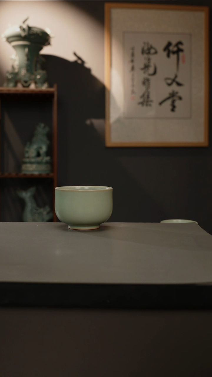 【闪购商品】杯仿古釉原矿 罗汉 微瑕