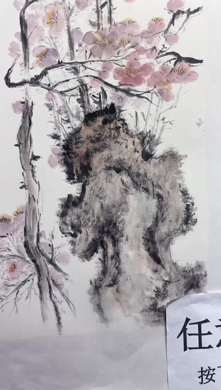 国画秦燕格国画手绘作品Y8