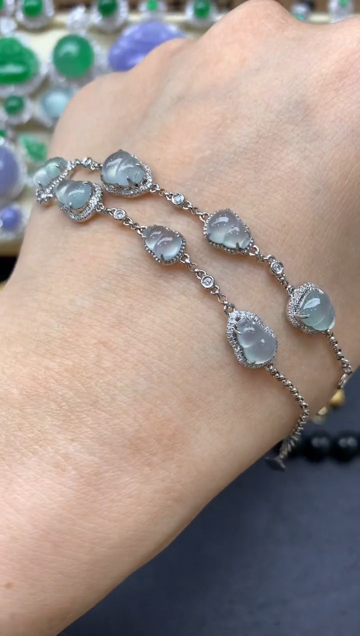 【闪购商品】翡翠颈饰18K金镶嵌272-中国好珍宝