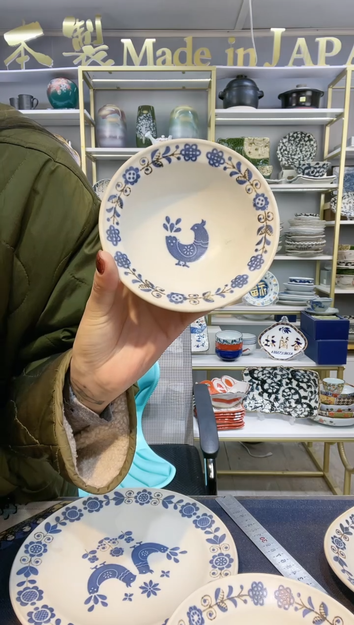 【闪购商品】碗小蓝鸽小钵12.5cm一支