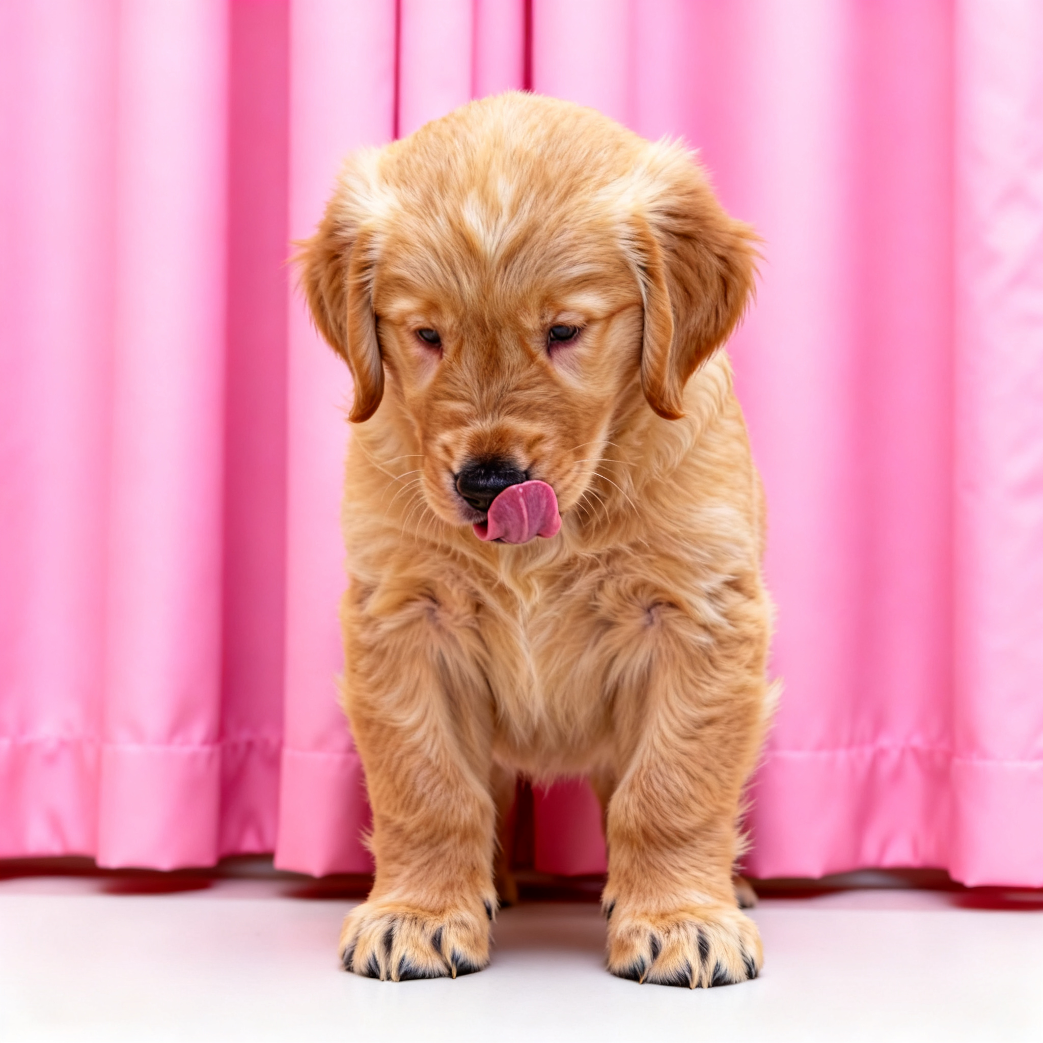 金毛幼犬可爱听话温顺健康活物狗陪伴聪明枫叶红大头大骨架宠真狗