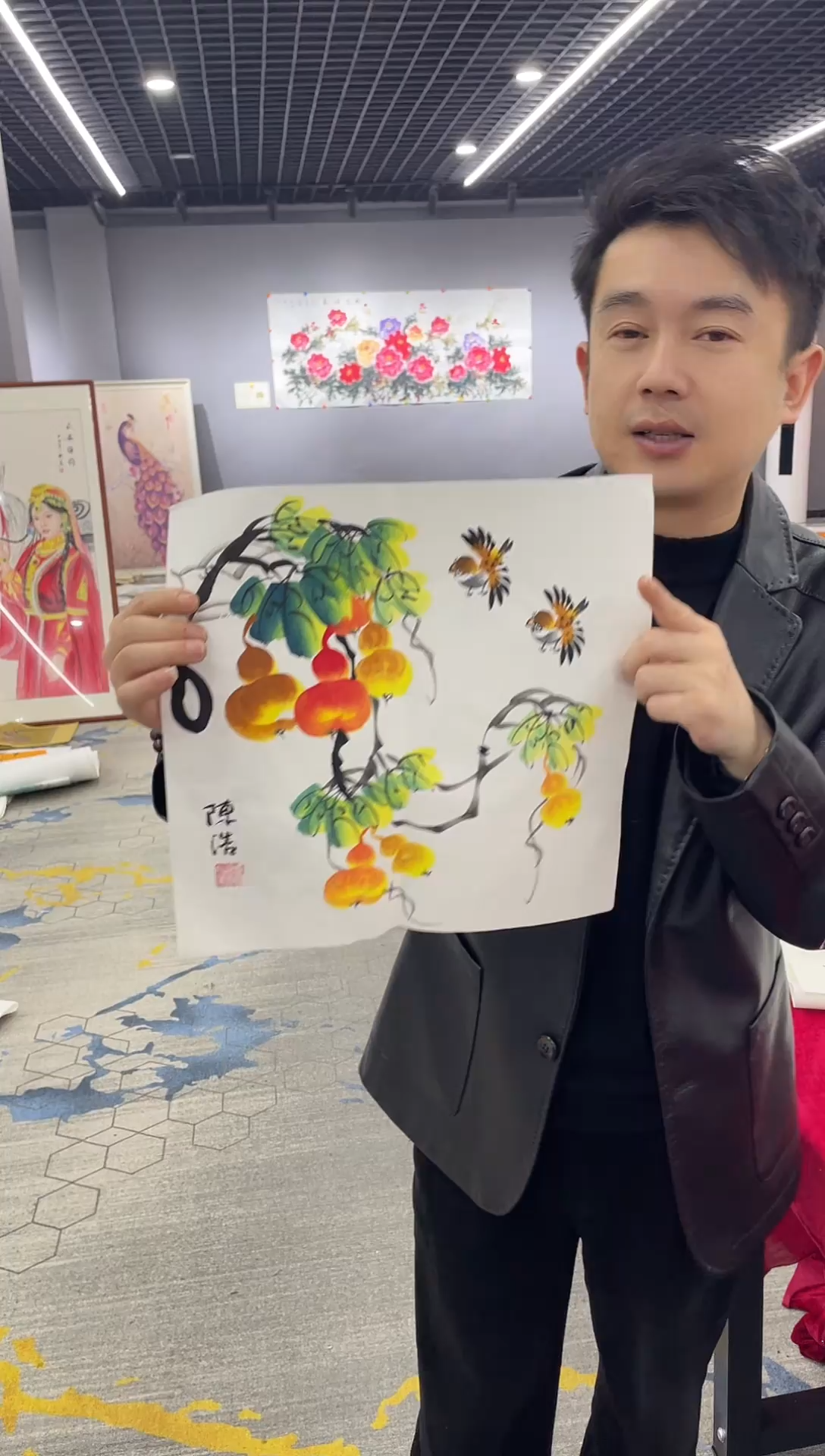 横款年画艺术作品欣赏W71