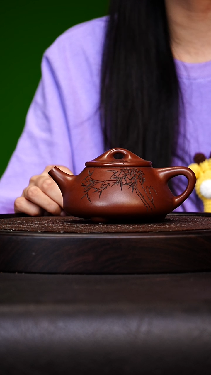 宜兴原矿高端紫砂 景舟底槽清280cc