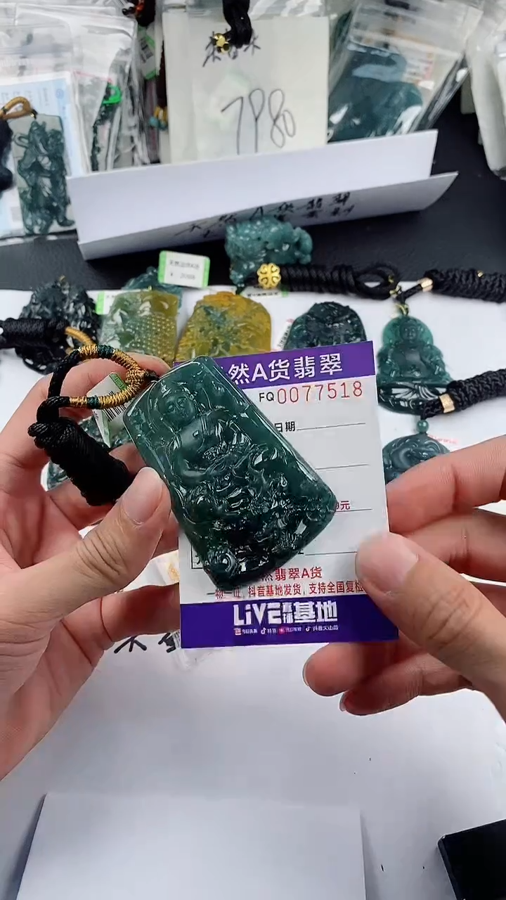 【闪购商品】翡翠颈饰未镶嵌              