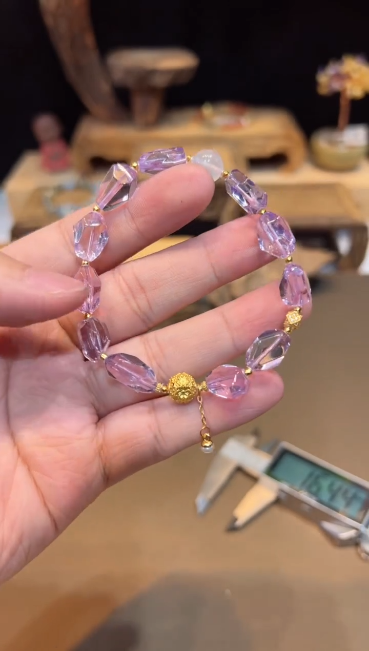 水晶手链未镶嵌手饰@@