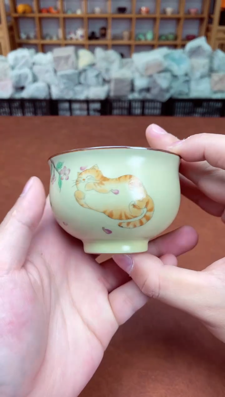 【闪购商品】摆件高端瓷器易仟杯茶器