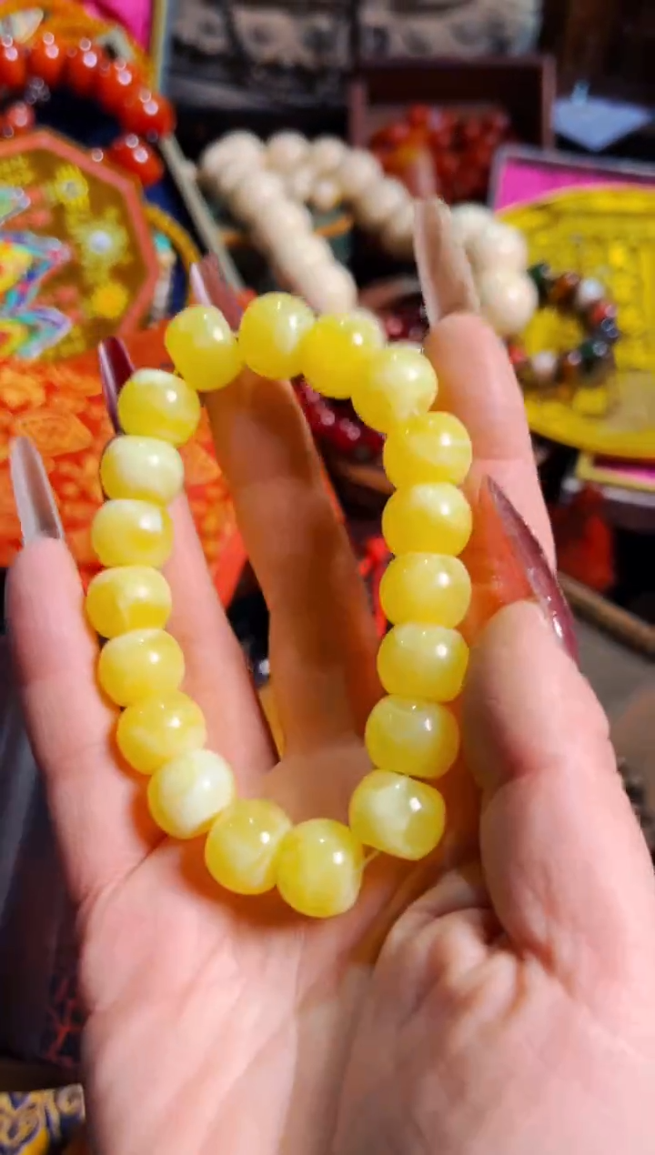 【闪购商品】蜜蜡颈饰未镶嵌兰妹精品精选链接115