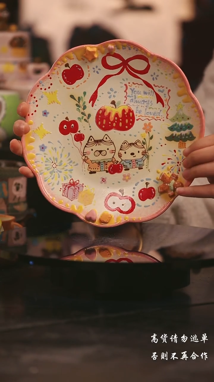 陶瓷景德镇可爱设计师款陶瓷 