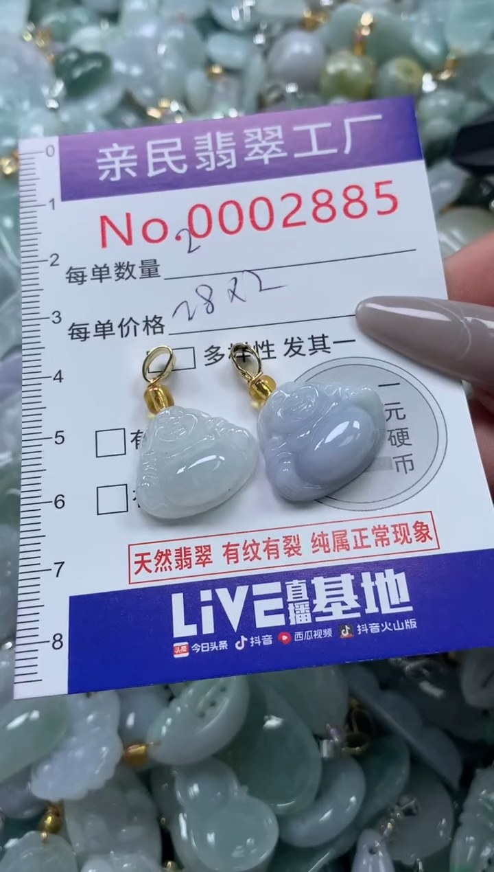 颈饰未镶嵌翡翠2885