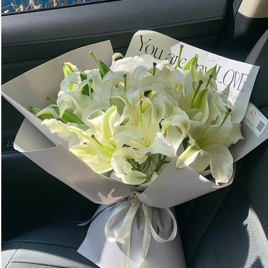 白百合10支一束
