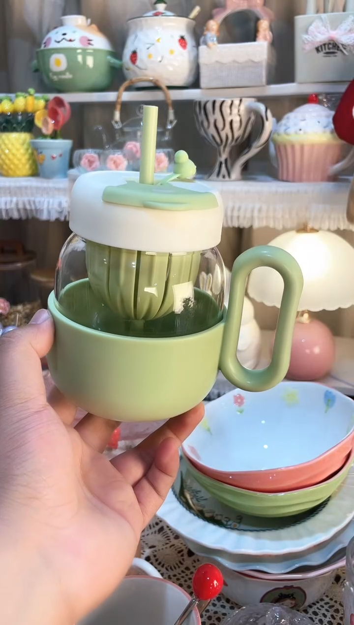 【闪购商品】瓷片水杯质量好发货快放心拍