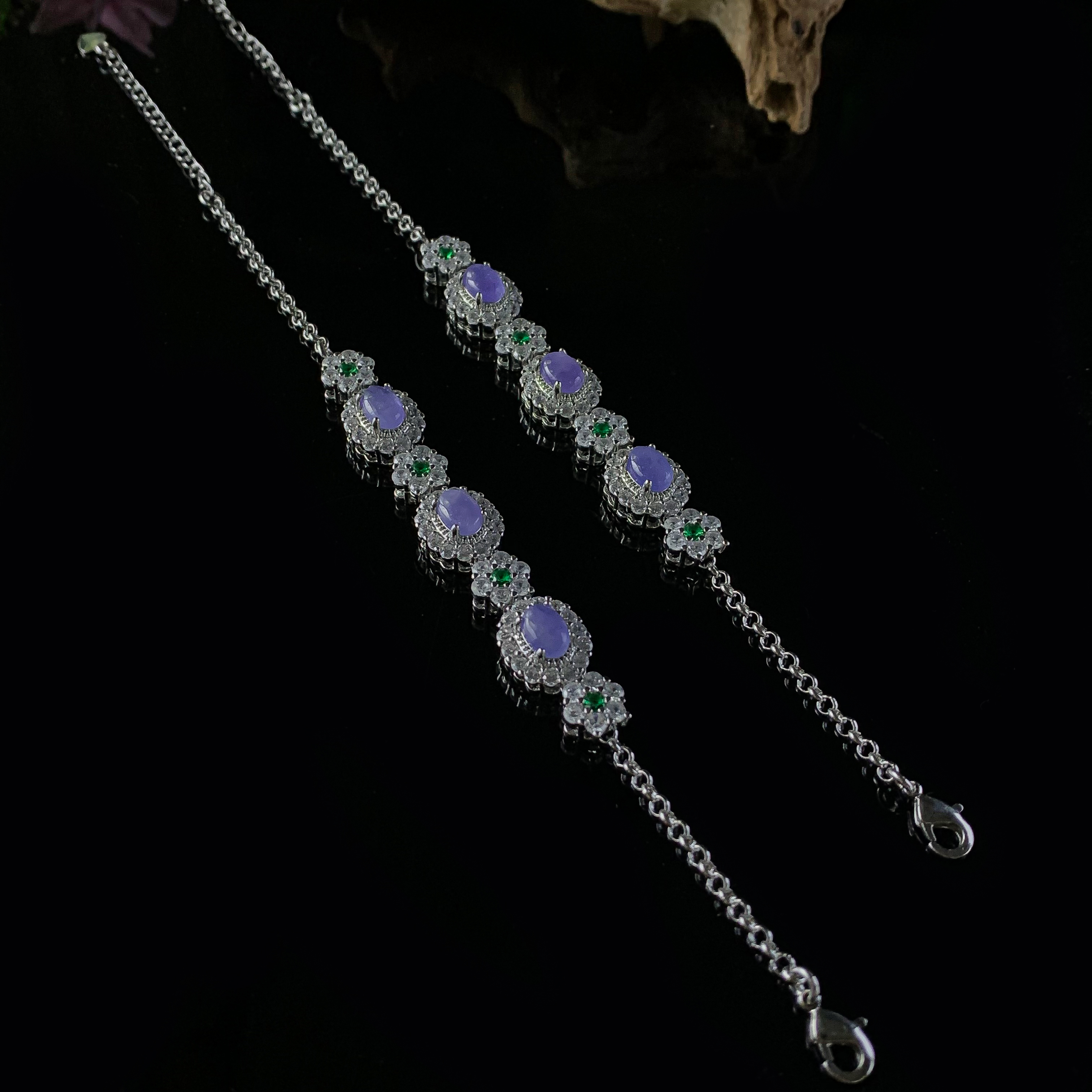 CT11435-坦桑石手链 -可调节-多样性发其一WR