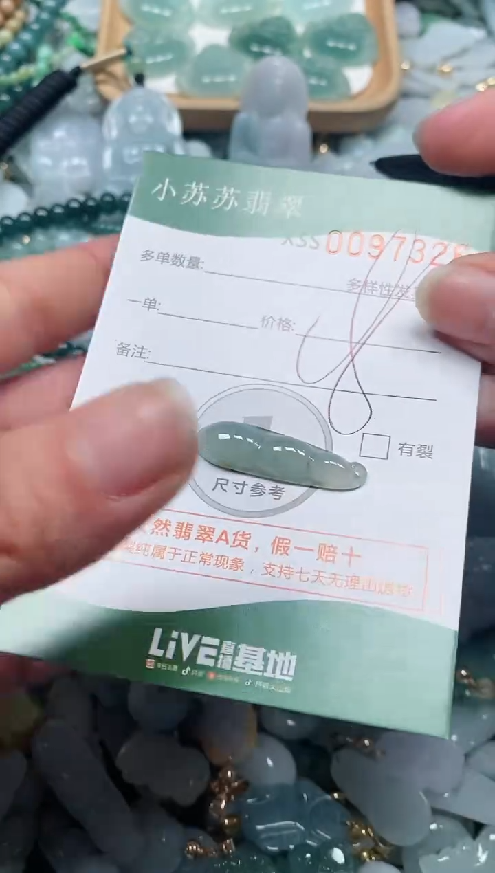 【闪购商品】翡翠颈饰未镶嵌闪购商品0097326