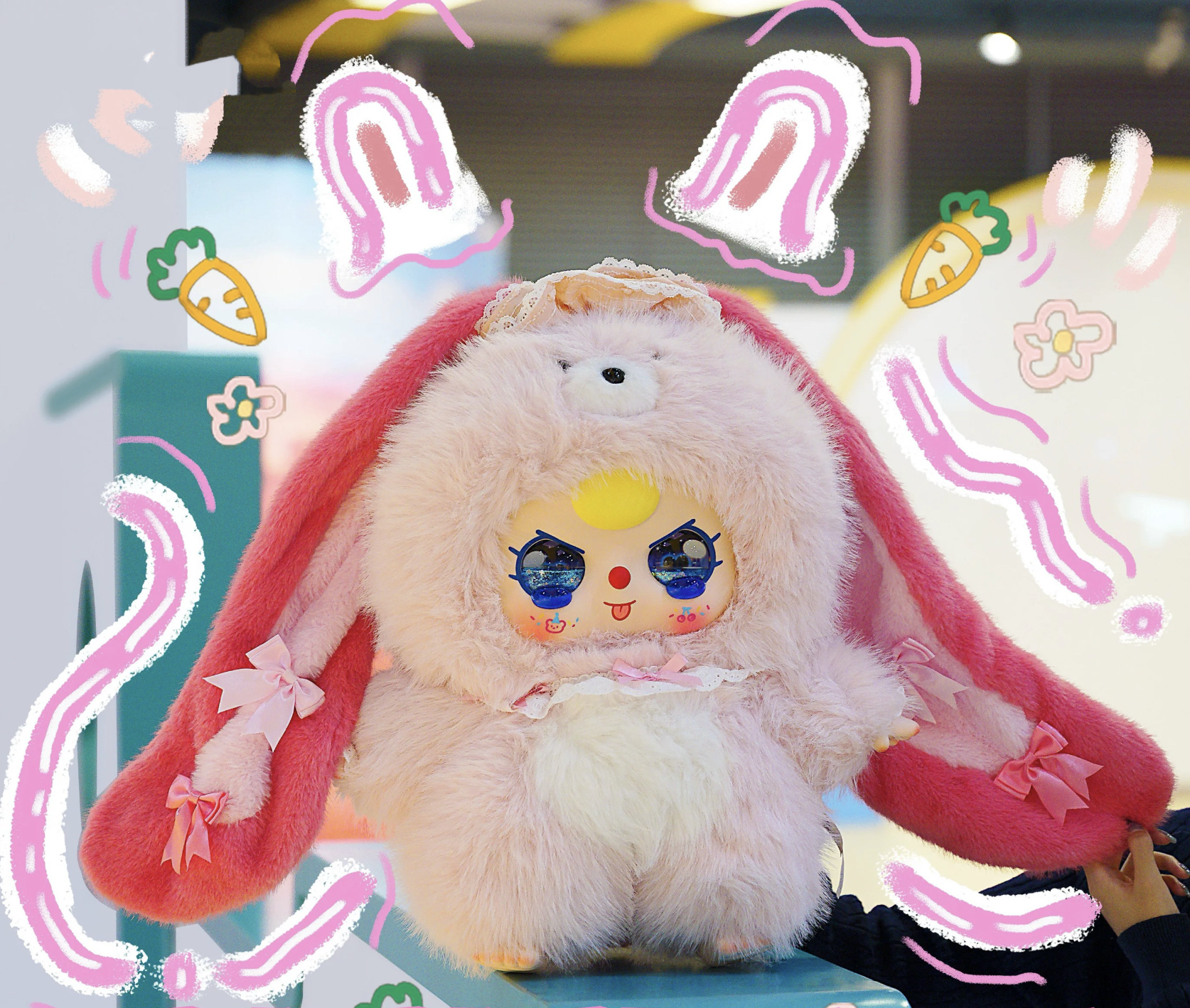 【正版】现货娃三岁AI800%体智能对话毛绒盲盒（代拆）