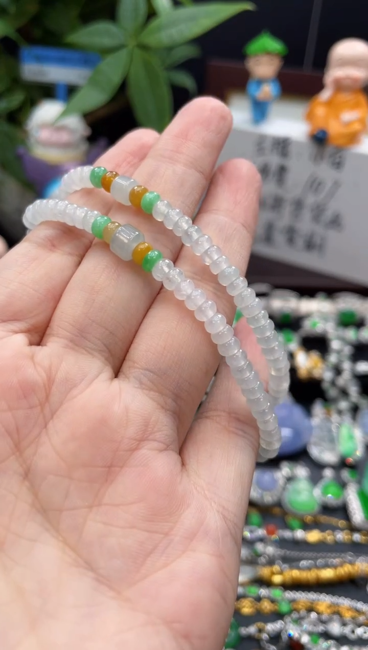未镶嵌手串翡翠静**️手串