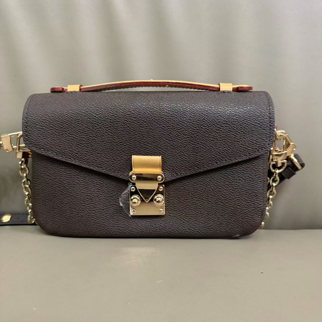 【FF】邮差新款时尚休闲百搭真皮斜跨单肩包【真皮女包】14