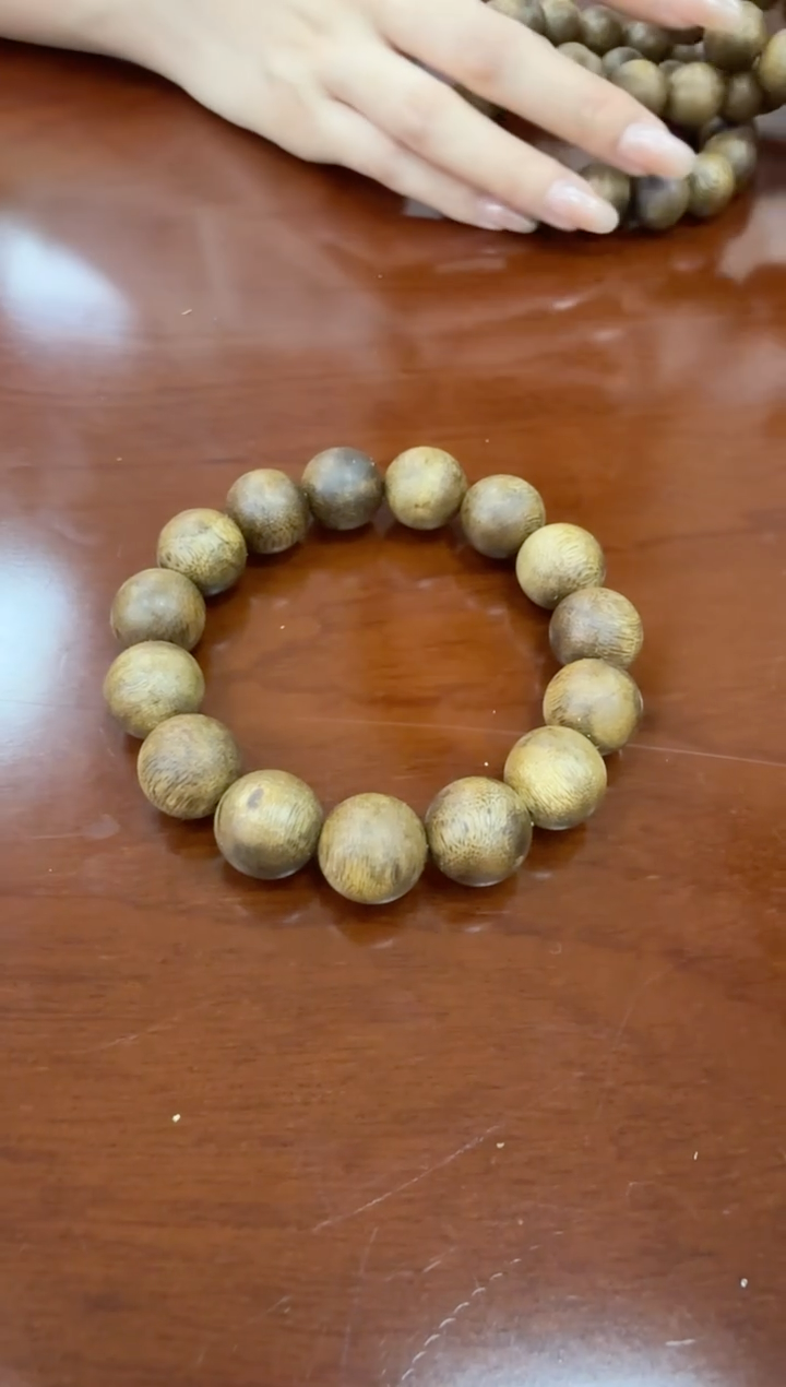 沉香手串千里香 15圆珠多圈 16克+ 多样性发一