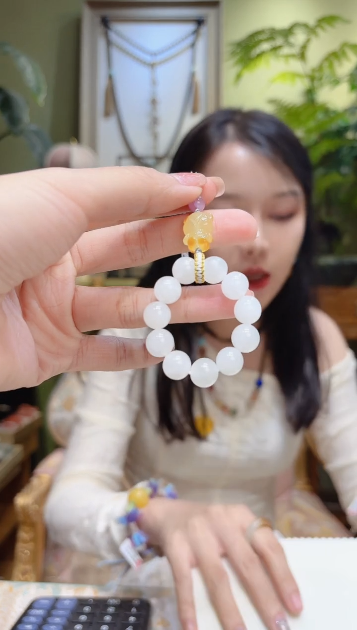 【闪购商品】和田玉挂件未镶嵌蜜蜡熊和田玉挂件