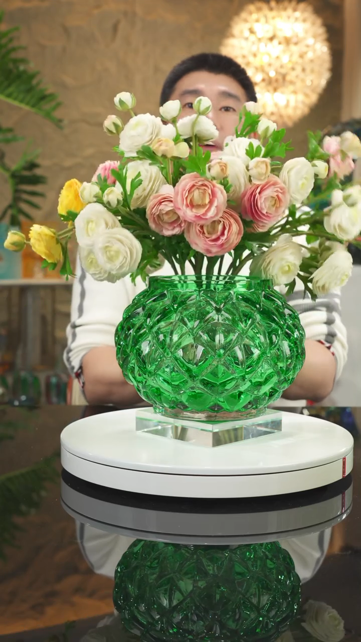 【闪购商品】摆件福利绿色花瓶摆件