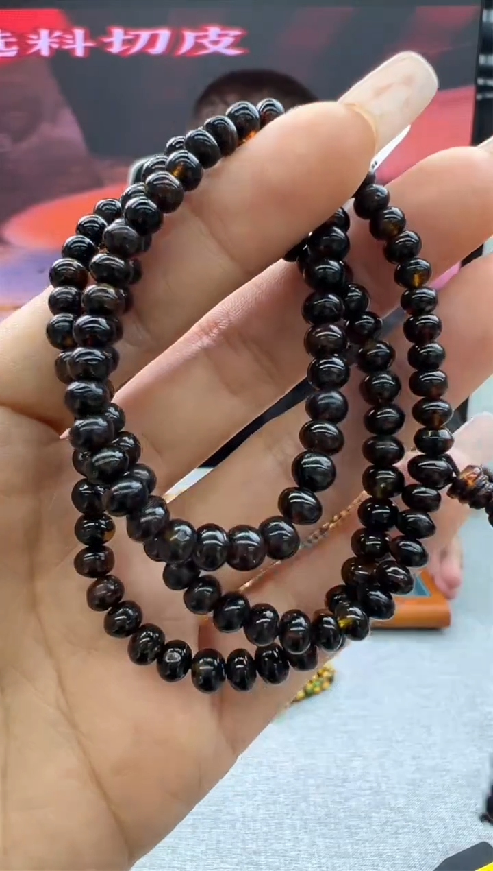 【闪购商品】琥珀颈饰未镶嵌83秒拍号