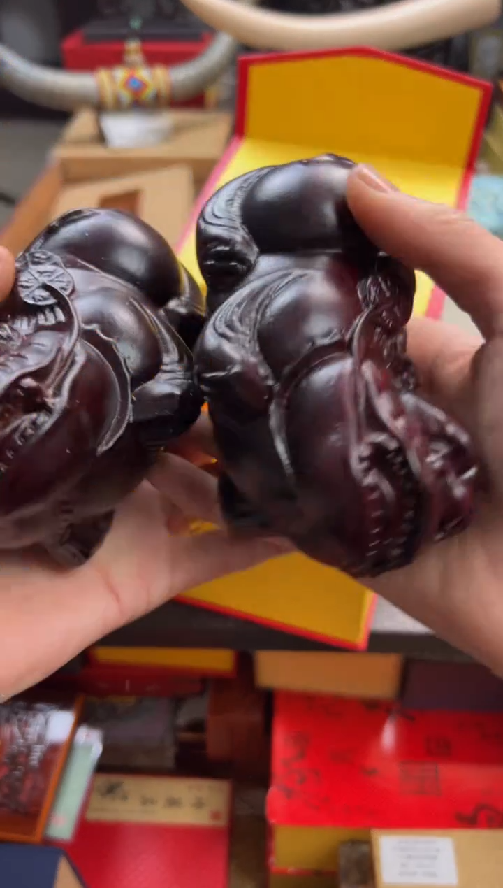 【闪购商品】木———————貔貅一对