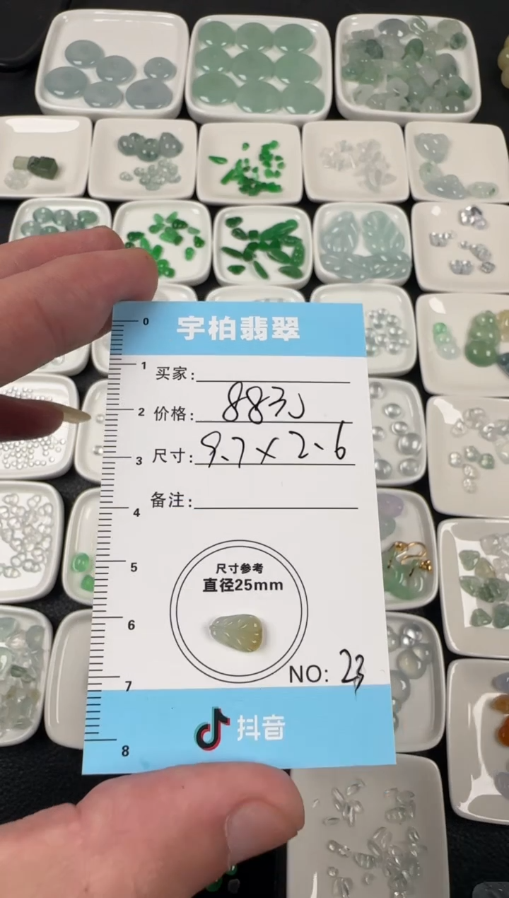 未镶嵌定制翡翠 天然A货翡翠+貔貅023