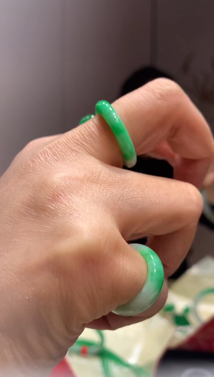 【闪购商品】翡翠戒指未镶嵌戒指