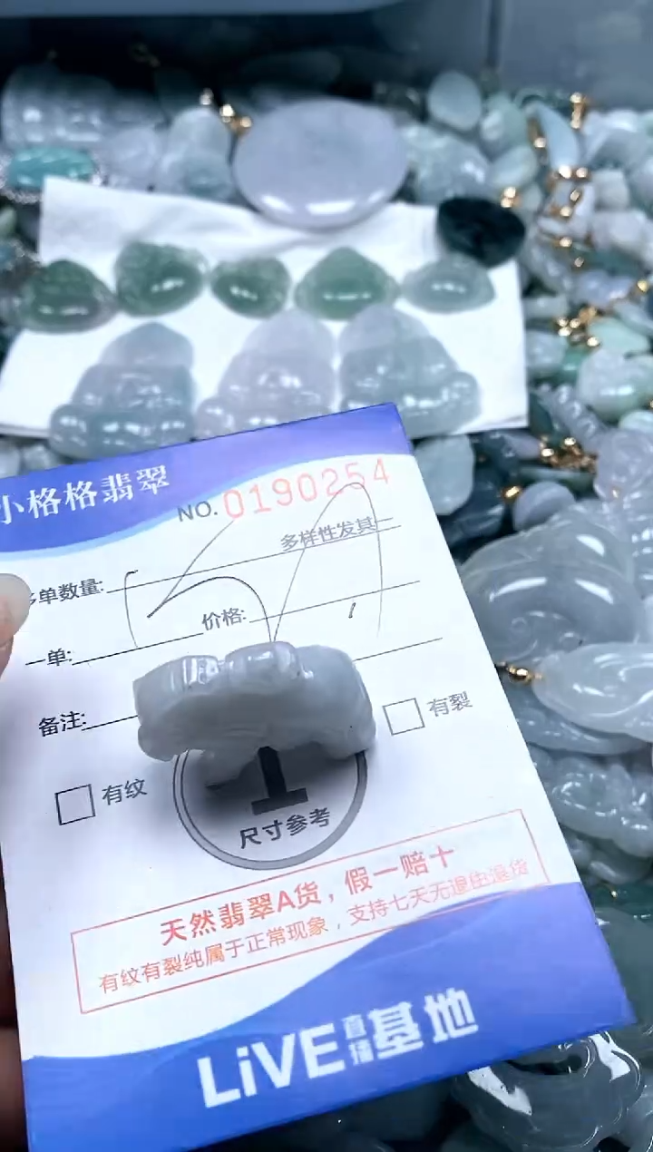 【闪购商品】翡翠颈饰未镶嵌闪购商品0190254