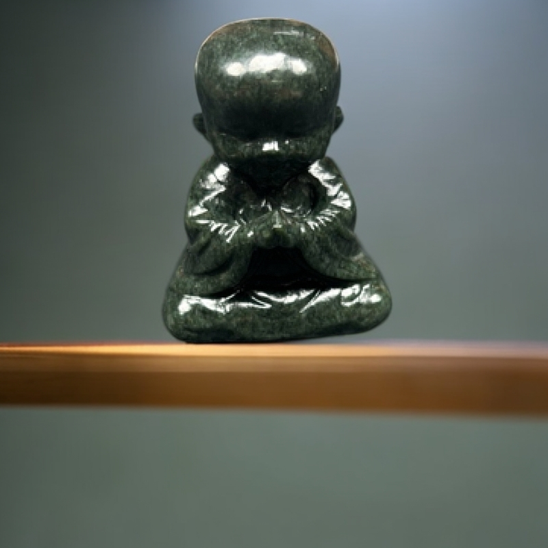 保真和田玉小和尚时尚吊坠百搭精雕拍一发一手工精致气质