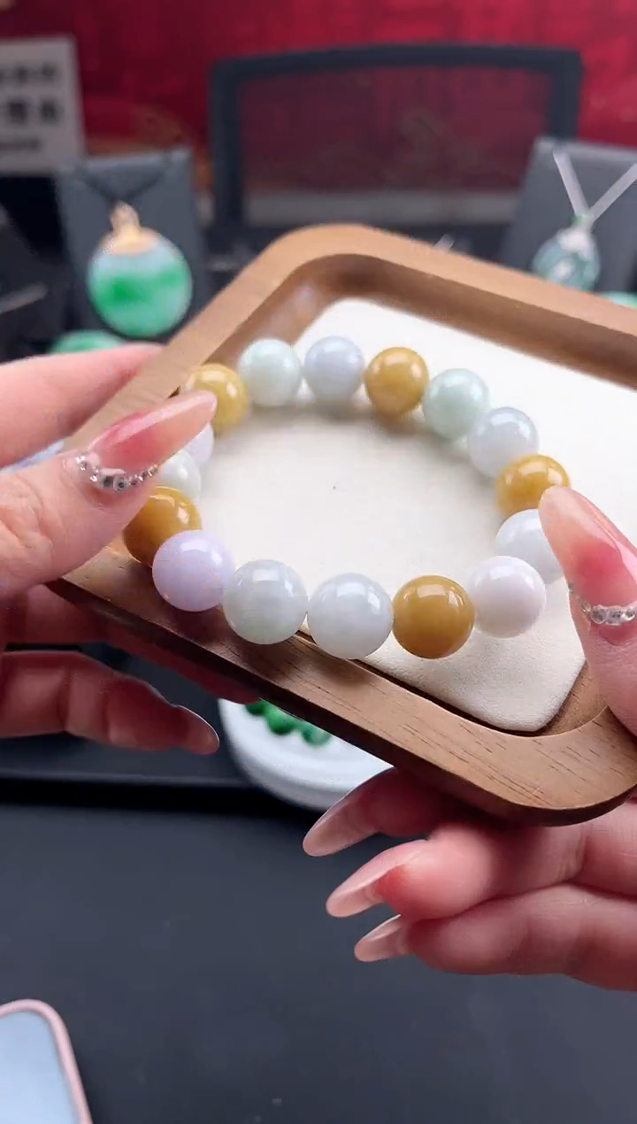 【闪购商品】翡翠手串未镶嵌珠串