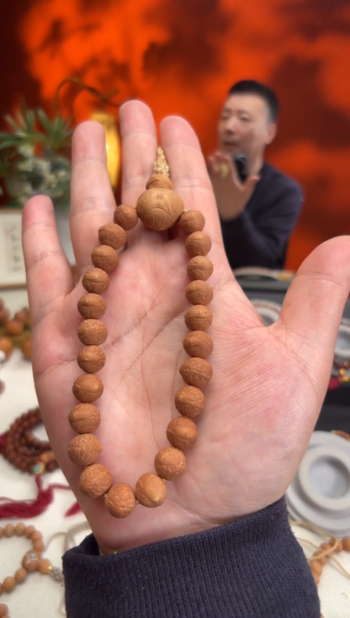 【闪购商品】凤眼菩提手串10毫米铁子单圈货头