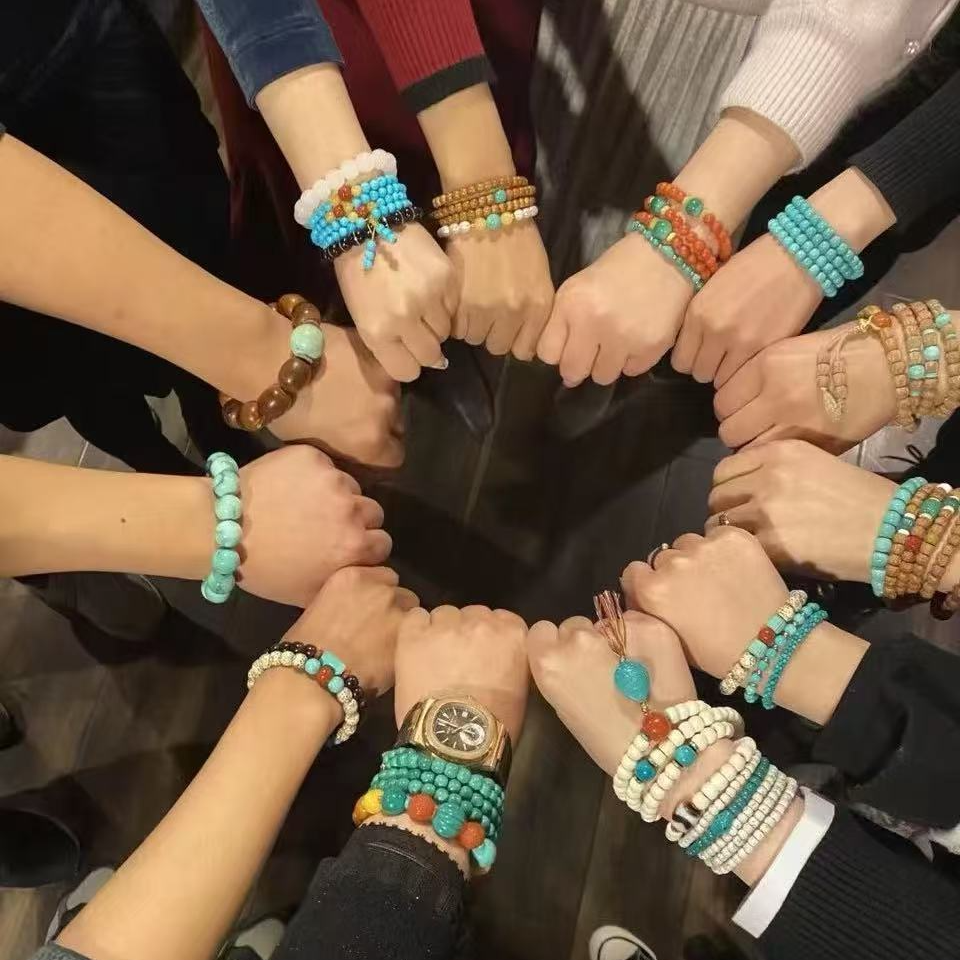 【九藏严选】时尚百搭精美原矿DIY手链