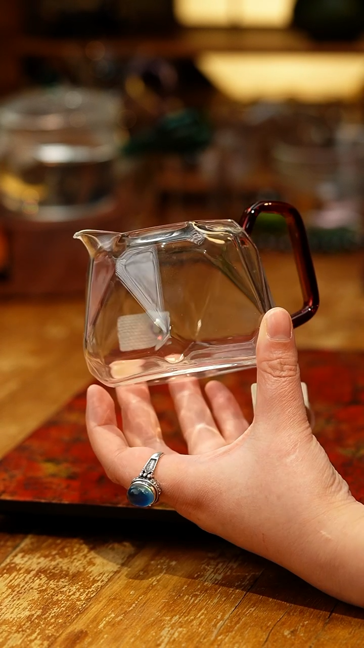 【闪购商品】禾器/晶彩璀璨茶海/琥珀+水月杯琥珀2入