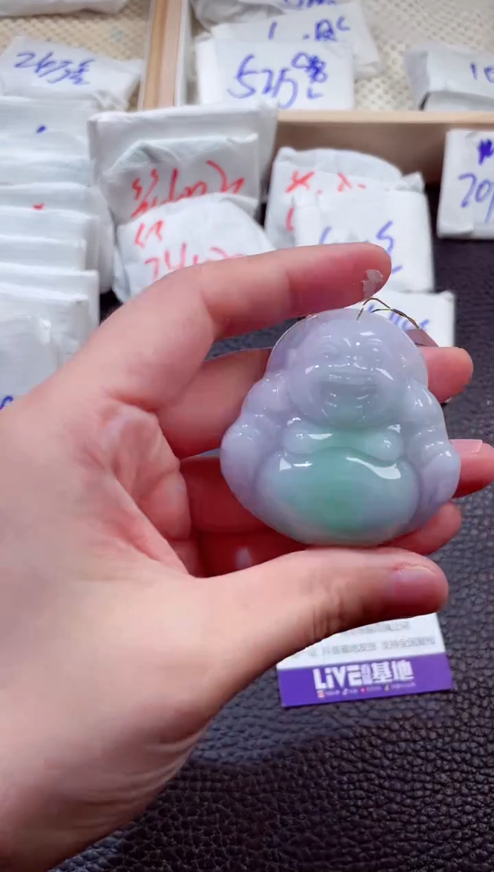 翡翠未镶嵌颈饰00001748