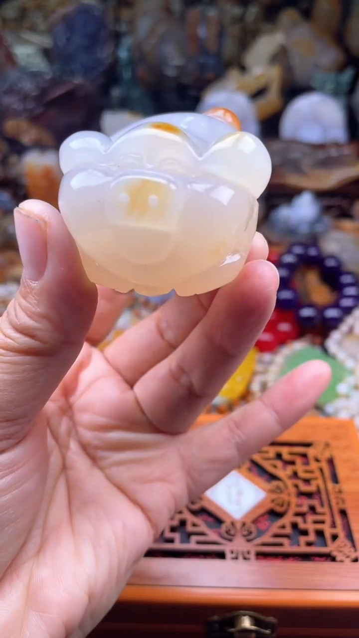 【闪购商品】玛瑙/玉髓颈饰未镶嵌AA