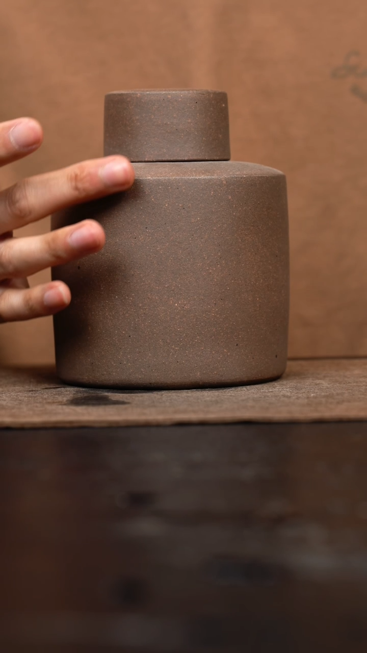 【闪购商品】紫砂茶壶青段泥茶叶罐