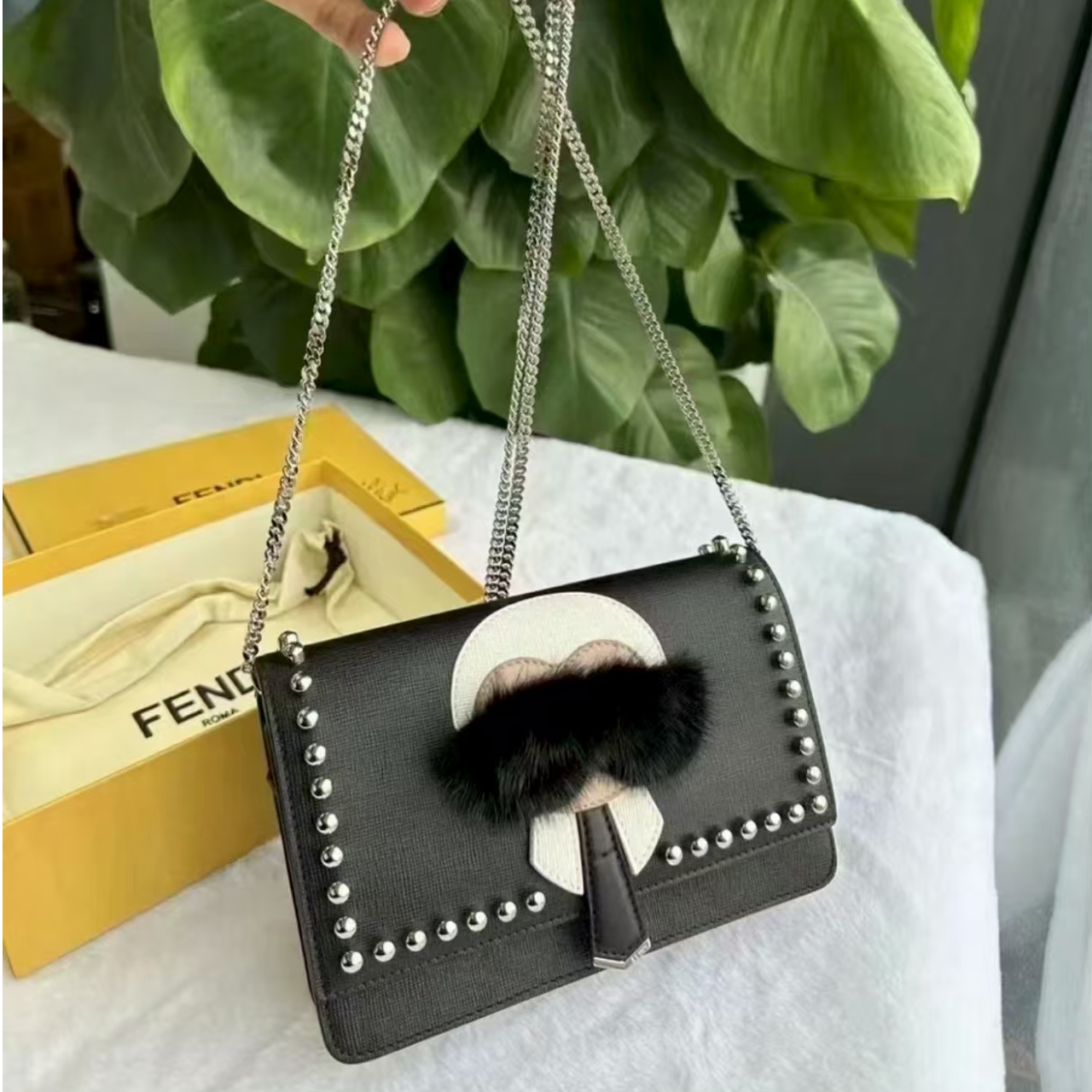 95新 FENDI/芬迪 胖虎安安/公价0/箱包/两用包/31B2507100110