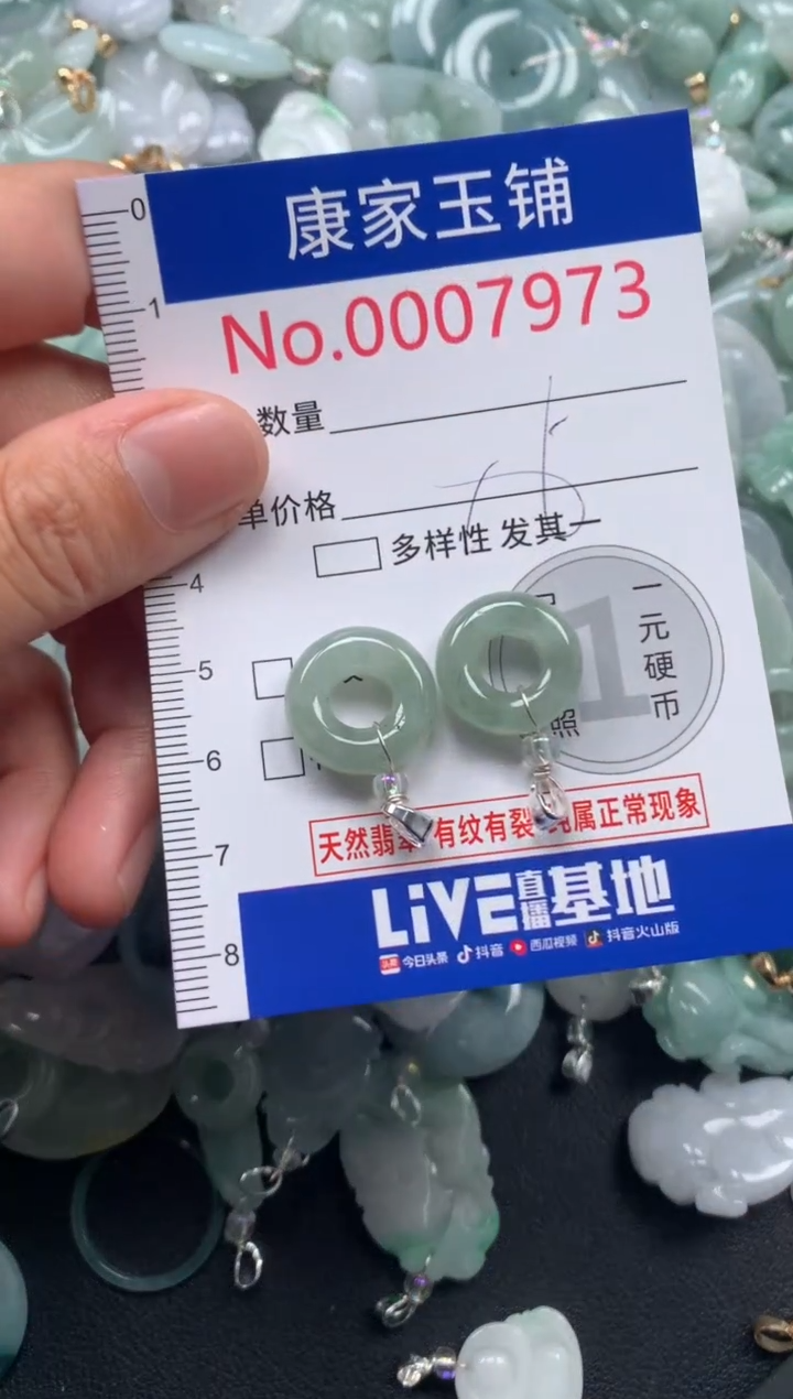 颈饰未镶嵌翡翠7973