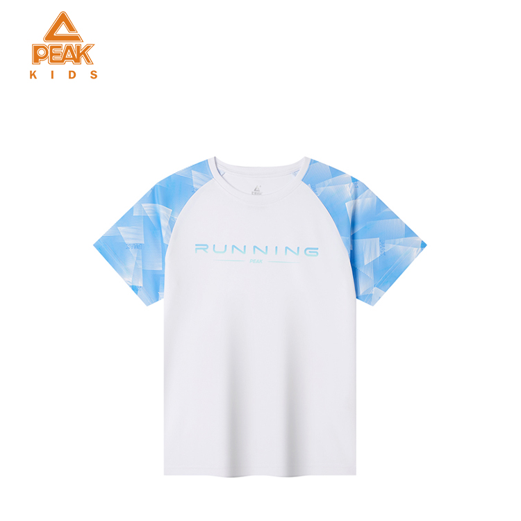 Peak/匹克2025夏季新款儿童男女童运动休闲速干圆领短袖DFK652351