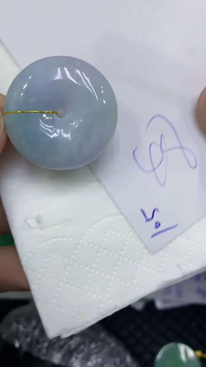 颈饰未镶嵌翡翠缅甸A货翡翠