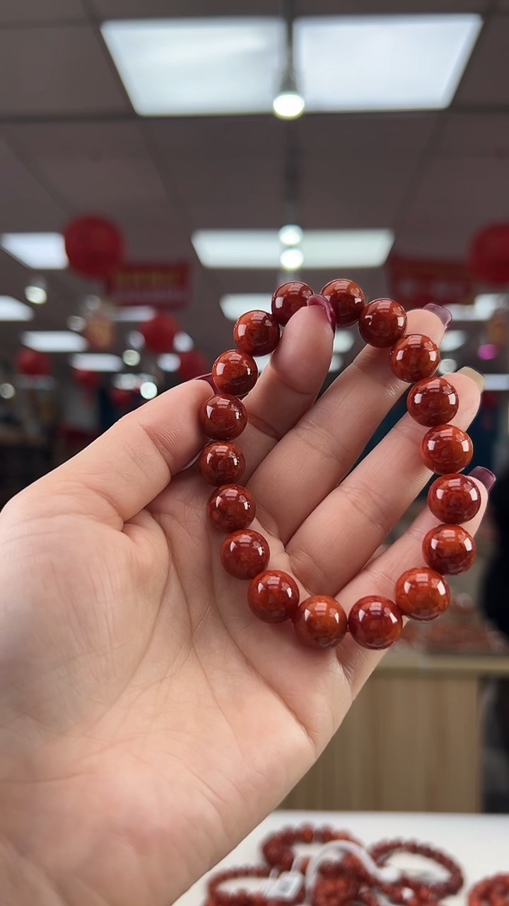 【闪购商品】南红玛瑙珠串未镶嵌多样发其一/11/HS9992630