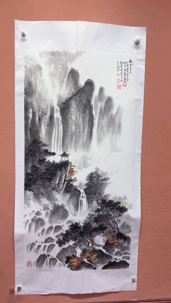 国画师立照老师国画作品