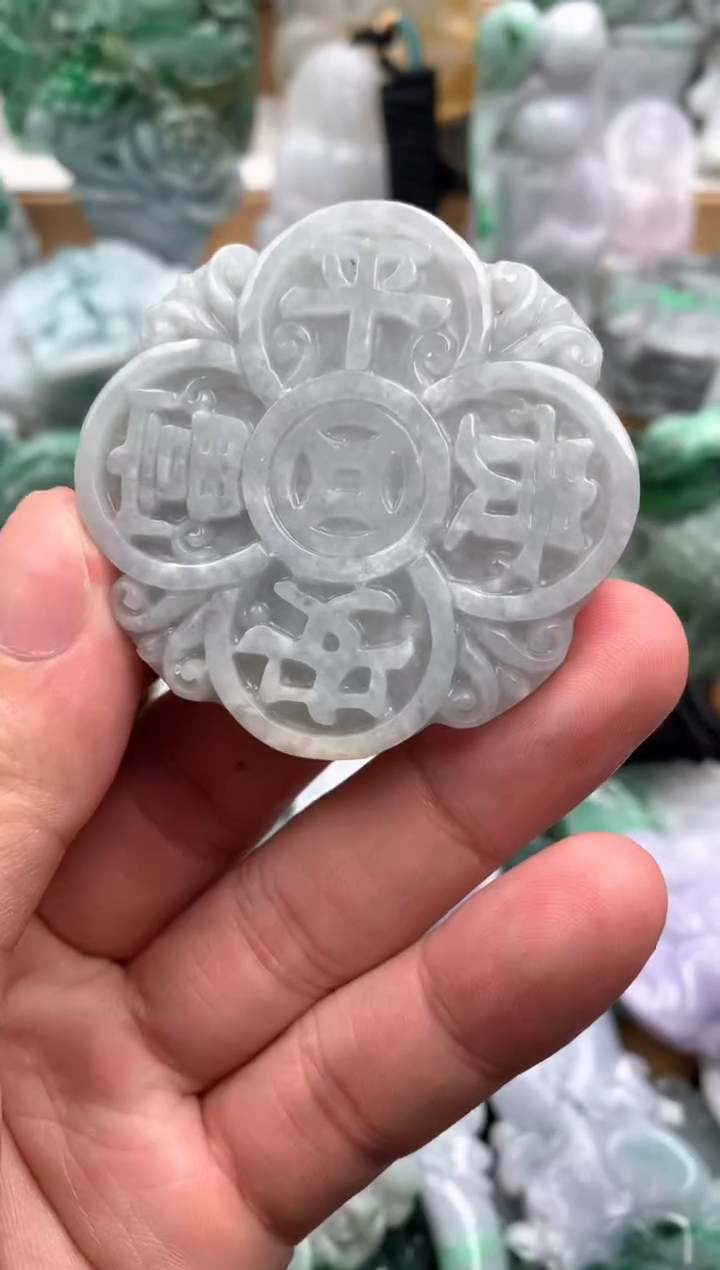 吊坠(不含链)未镶嵌翡翠1