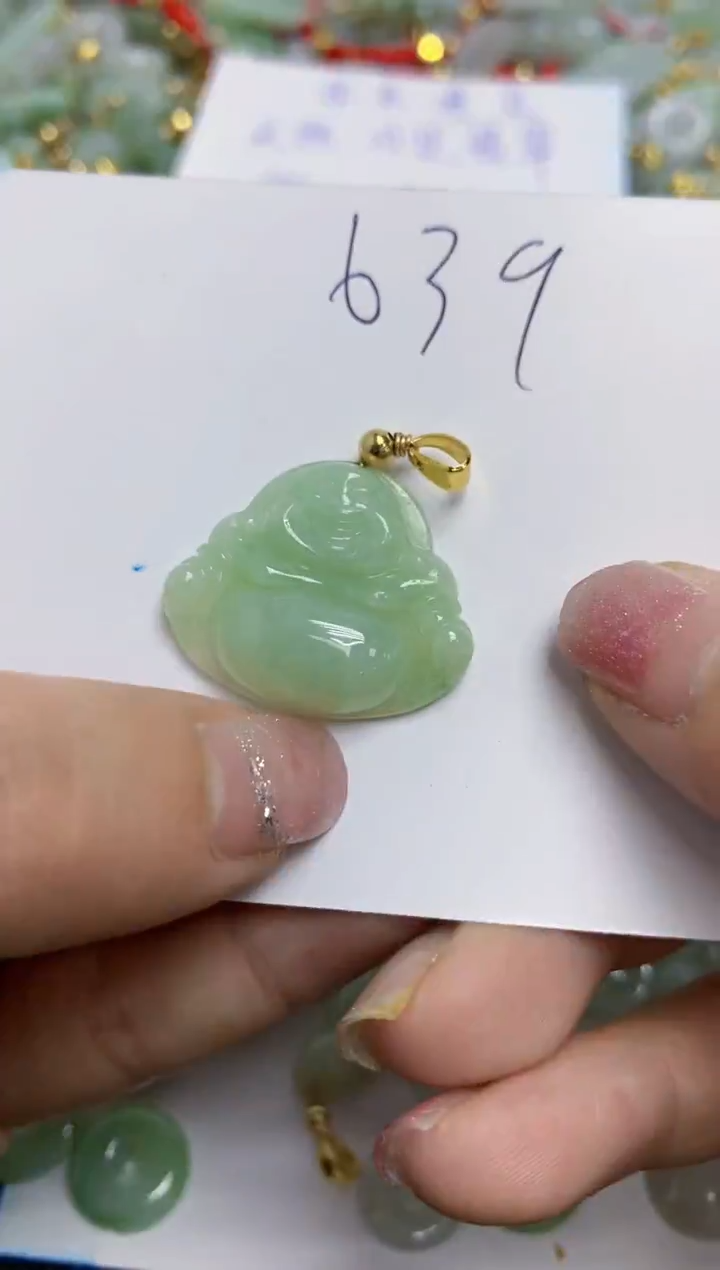 【闪购商品】翡翠颈饰合金天然翡翠A货