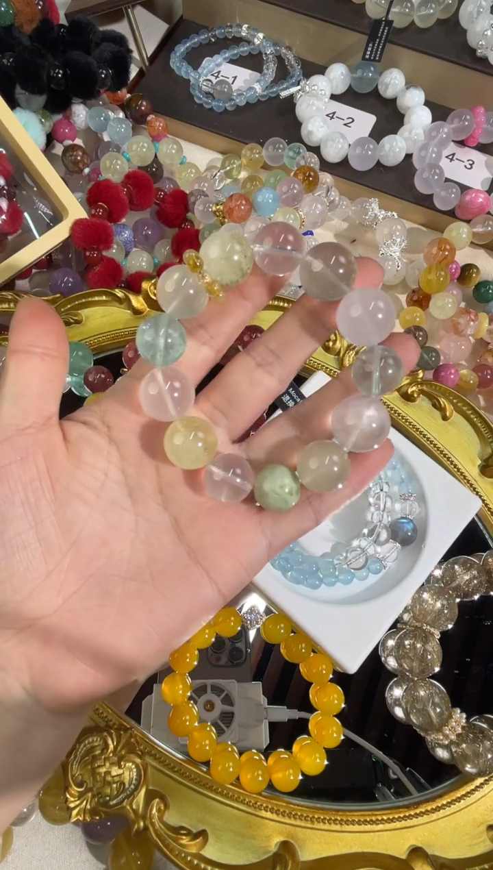 未镶嵌手串水晶【Moca】原创水晶设计款