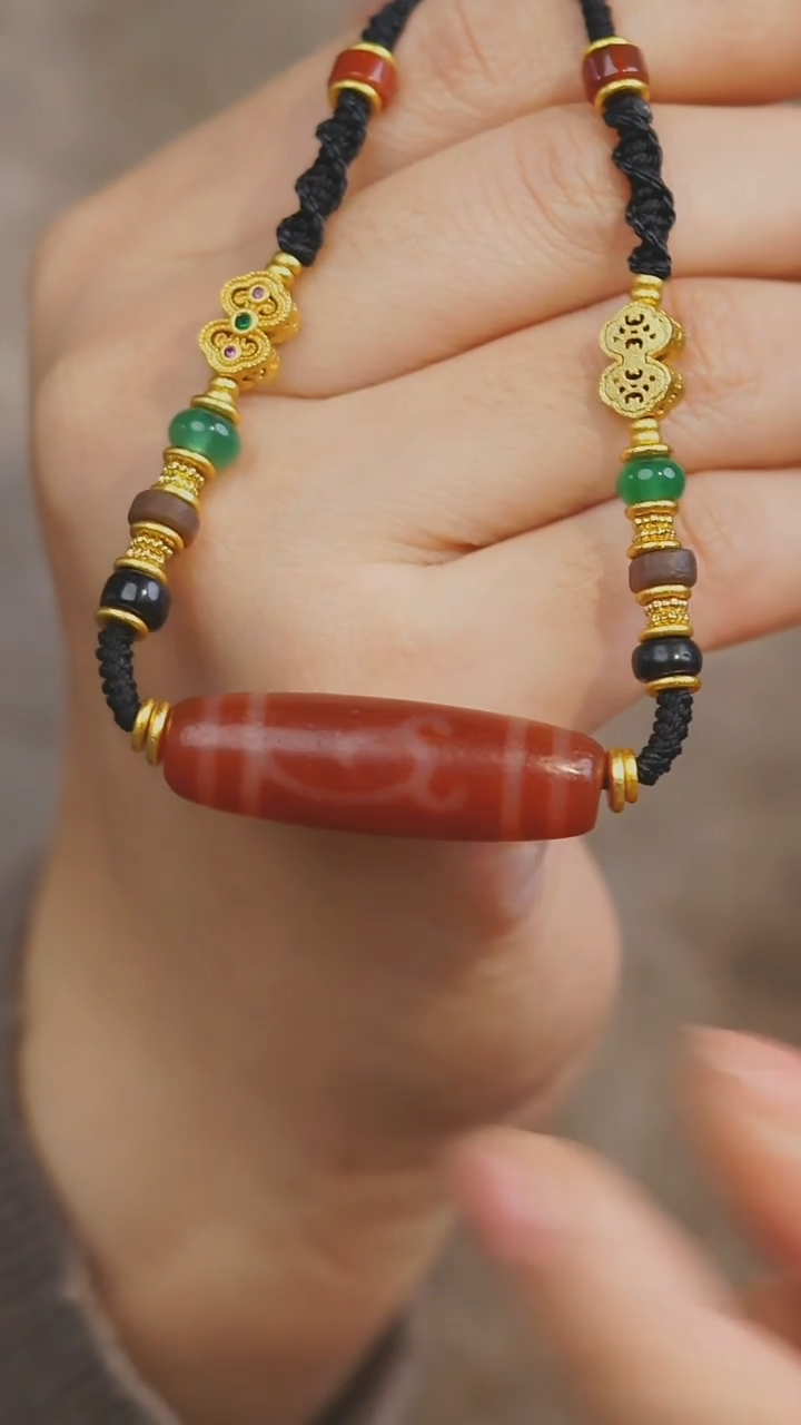 【闪购商品】玛瑙/玉髓项链未镶嵌多样性发其一