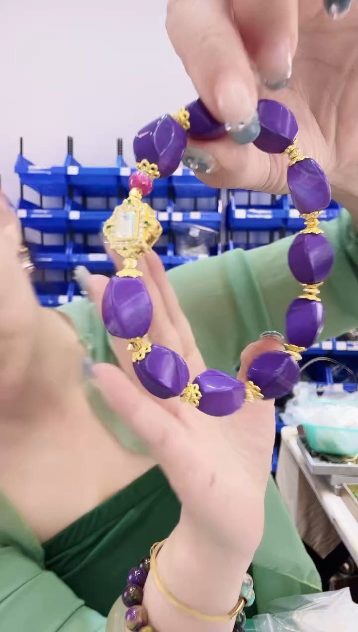 玛瑙/玉髓手串合金